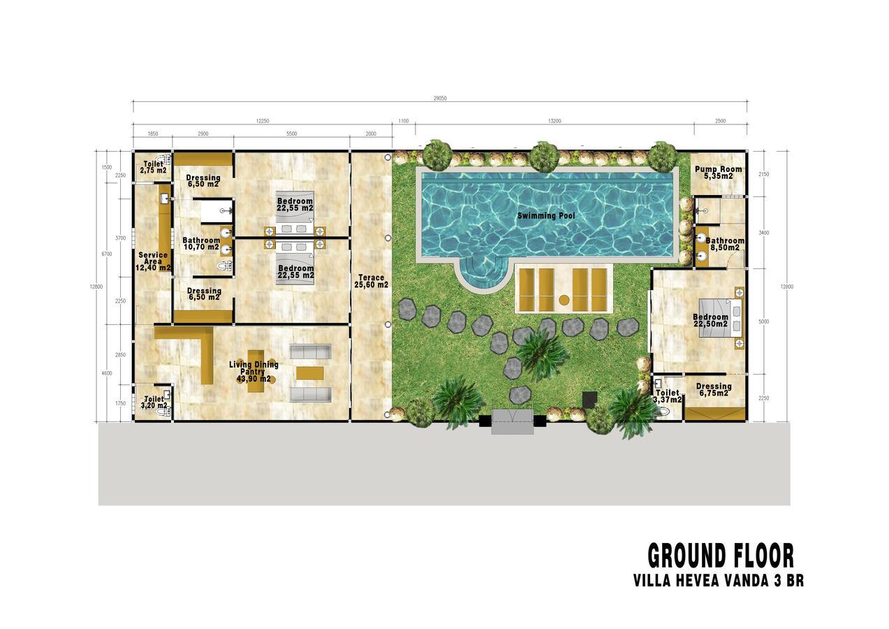 Hevea Villas Seminyak Buitenkant foto