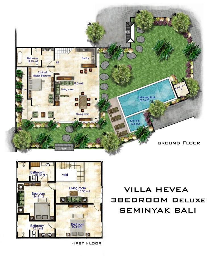 Hevea Villas Seminyak Buitenkant foto