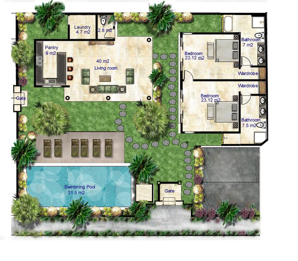 Hevea Villas Seminyak Buitenkant foto
