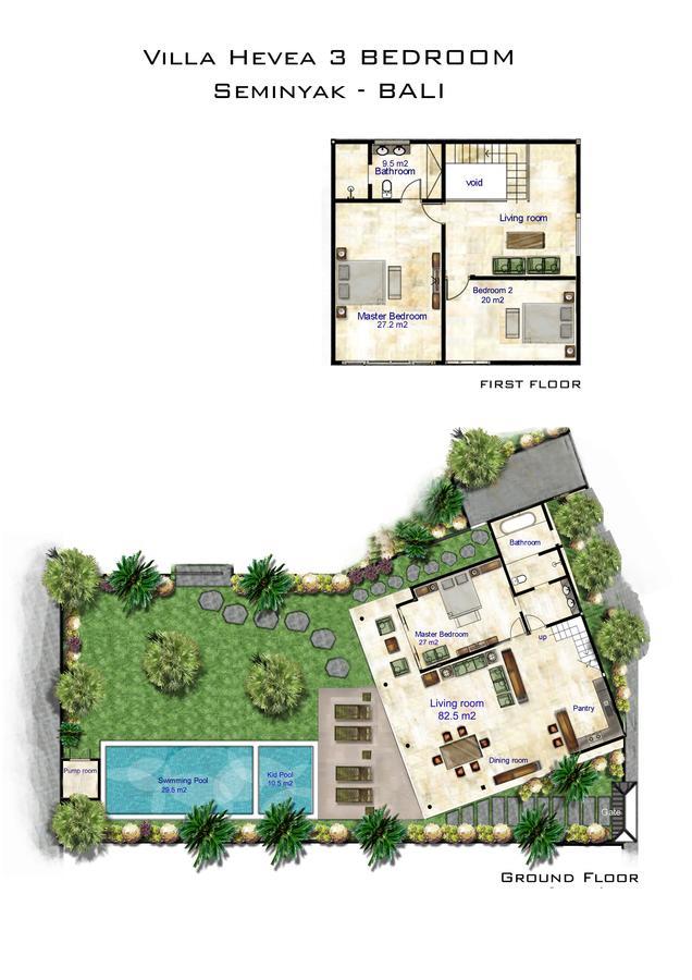 Hevea Villas Seminyak Buitenkant foto